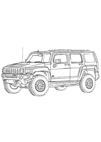 desenhos de carros para colorir - Página de colorir 25