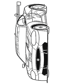 desenhos de carros para colorir - Página de colorir 74