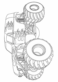 desenhos de carros para colorir - Página de colorir 81