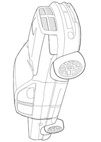 desenhos de carros para colorir - Página de colorir 85
