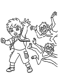 go diego go desenhos para colorir - Página de colorir 11