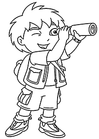 go diego go desenhos para colorir - Página de colorir 21