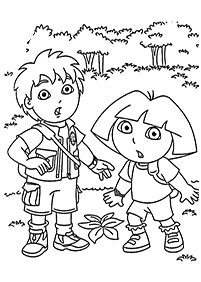 go diego go desenhos para colorir - Página de colorir 28