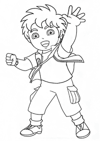 go diego go desenhos para colorir - Página de colorir 31