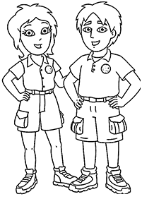 go diego go desenhos para colorir - Página de colorir 5