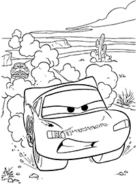 Desenhos para colorir de Carros (Disney) – Página de colorir 2