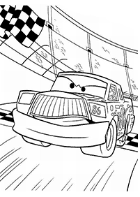 Desenhos para colorir de Carros (Disney) – Página de colorir 21
