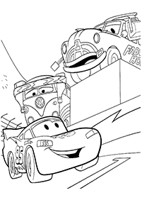 Desenhos para colorir de Carros (Disney) – Página de colorir 9