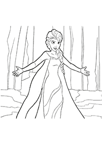 Desenhos de Frozen para colorir – Página de colorir 24