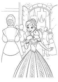 Desenhos de Frozen para colorir – Página de colorir 27