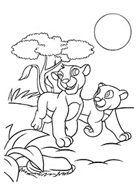 Desenhos de O Rei Leão Para Colorir – Página de colorir 24