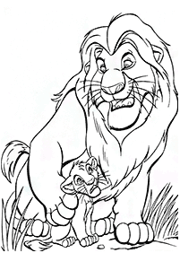 Desenhos de O Rei Leão Para Colorir – Página de colorir 64