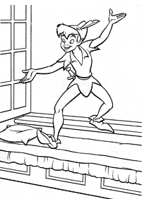 Desenhos para colorir do Peter Pan – Página de colorir 2