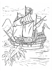 Desenhos para colorir do Peter Pan – Página de colorir 24