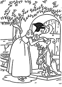 Desenhos para colorir da Branca de Neve – Página de colorir 20