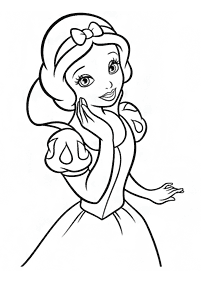 Desenhos para colorir da Branca de Neve – Página de colorir 29