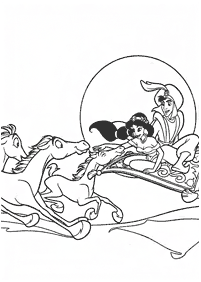 Desenhos para colorir da Jasmine – Página de colorir 38