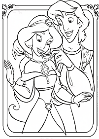 Desenhos para colorir da Jasmine – Página de colorir 41