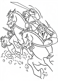 Desenhos da Mulan para colorir – Página de colorir 60