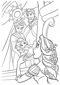 Desenhos para colorir de Rapunzel (Enrolados) – Página de colorir 5