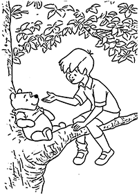 Desenhos para colorir do Ursinho Pooh – Página de colorir 26