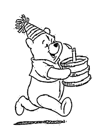 Desenhos para colorir do Ursinho Pooh – Página de colorir 4