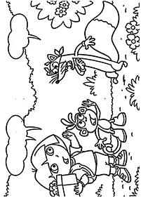 desenhos para colorir da Dora - Página de colorir 24