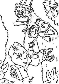 desenhos para colorir da Dora - Página de colorir 26