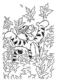 Desenhos de outono para colorir – Página de colorir 12