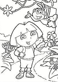 Desenhos de primavera para colorir – Página de colorir 25