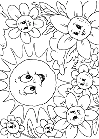 Desenhos de verão para colorir – Página de colorir 76