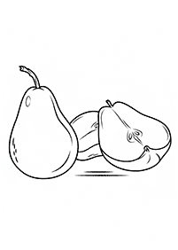 Desenhos de frutas para colorir - Página de colorir 10