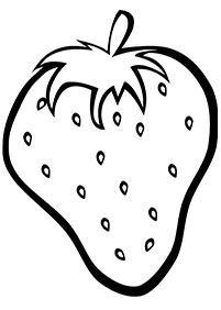 Desenhos de frutas para colorir - Página de colorir 19