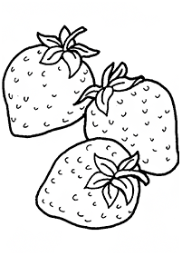 Desenhos de frutas para colorir - Página de colorir 20