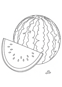 Desenhos de frutas para colorir - Página de colorir 35