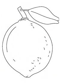 Desenhos de frutas para colorir - Página de colorir 38