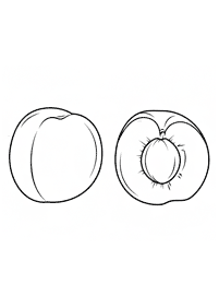 Desenhos de frutas para colorir - Página de colorir 43