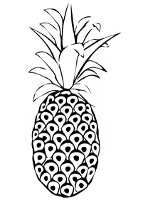 Desenhos de frutas para colorir - Página de colorir 45