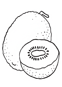 Desenhos de frutas para colorir - Página de colorir 65