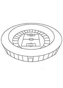 Páginas para colorir de futebol - Página de colorir 4