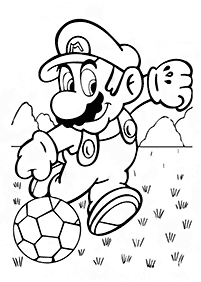 Páginas para colorir de futebol - Página de colorir 51
