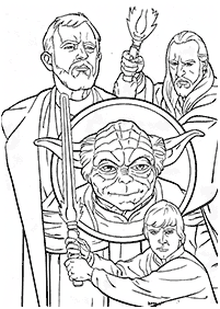 Páginas para colorir de Star Wars – Página de colorir 12