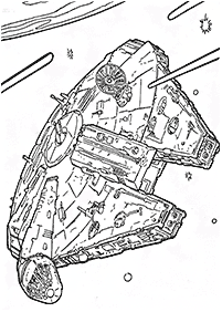 Páginas para colorir de Star Wars – Página de colorir 24