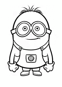 Páginas para colorir dos Minions – Página de colorir 22