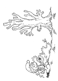 Desenhos dos Smurfs para colorir – Página de colorir 44