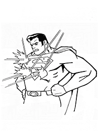 Desenhos do Super Homem para colorir – Página de colorir 21
