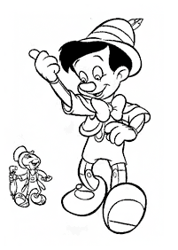 Раскраски с Пиноккио - страница 15