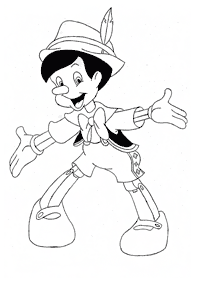 Раскраски с Пиноккио - страница 20