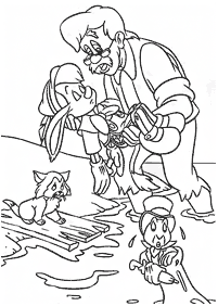 Раскраски с Пиноккио - страница 26