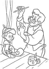 Раскраски с Пиноккио - страница 6